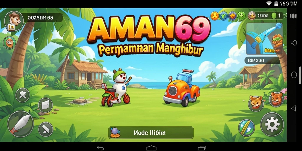 Screenshot gameplay AMAN69 yang menggambarkan momen seru saat bermain.
