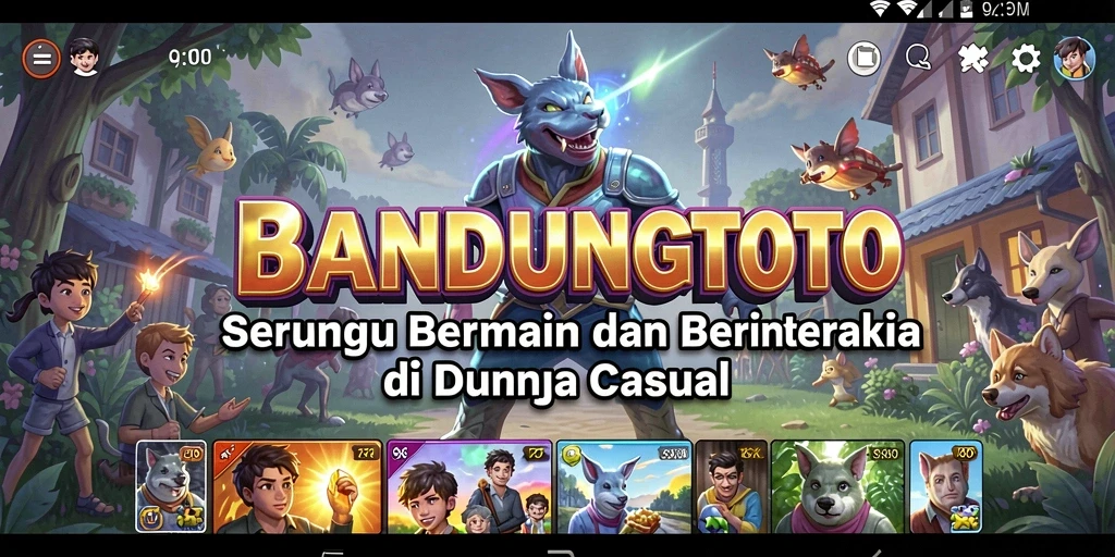 Tampilan gameplay menarik dari BANDUNGTOTO yang seru.