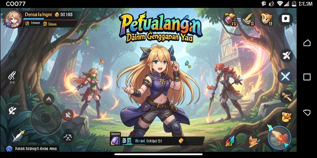 Gameplay seru dan mendebarkan di COO77 dengan karakter Anime favorit.