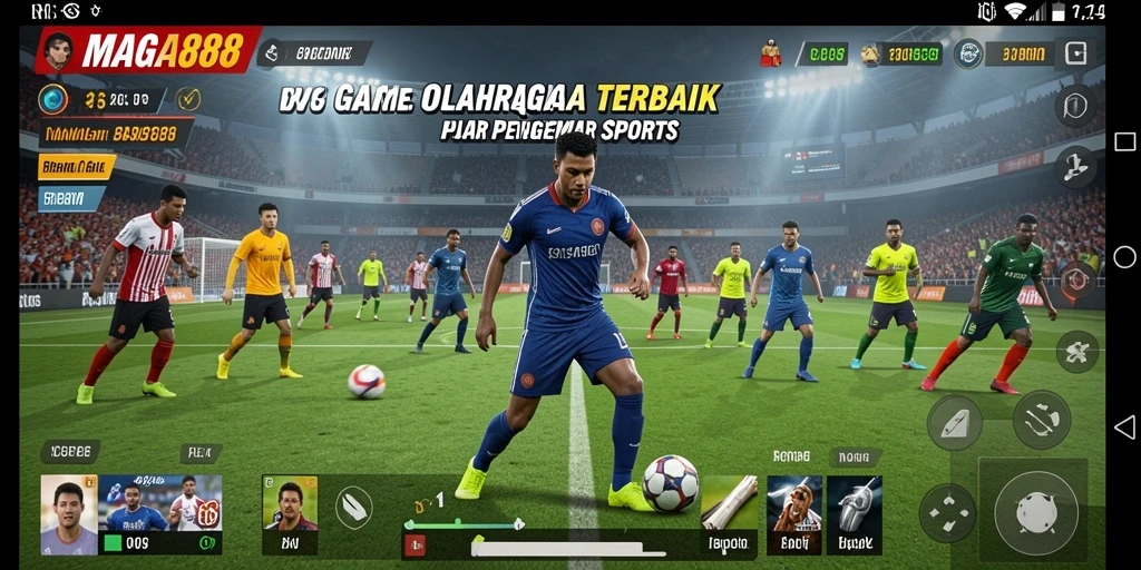 Tampilan utama gameplay MAGA888 yang menegangkan dan seru.