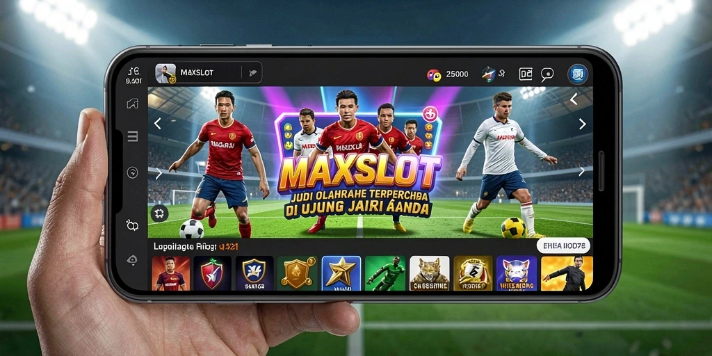 Tampilan gameplay taruhan olahraga yang menarik di MAXSLOT.