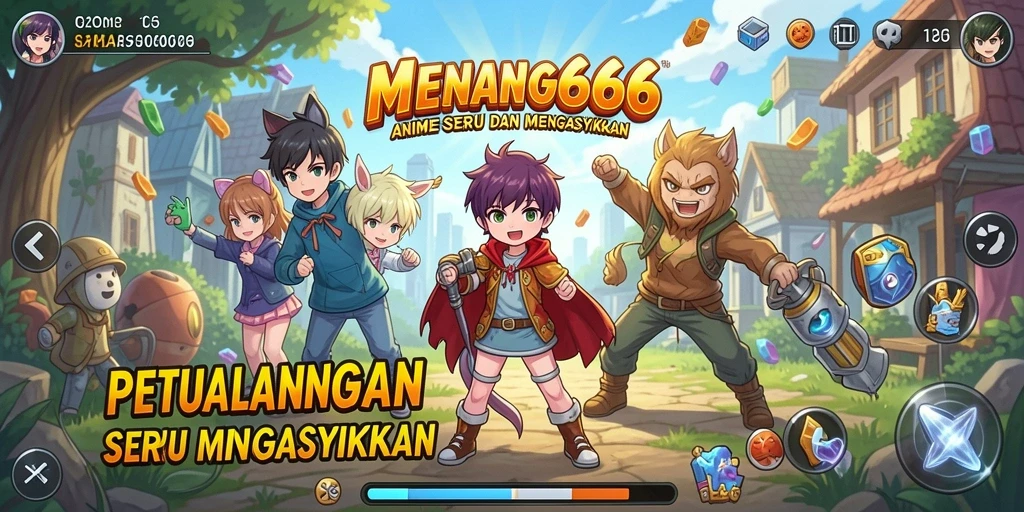 Tampilan dinamis dari gameplay seru MENANG666 yang penuh aksi.