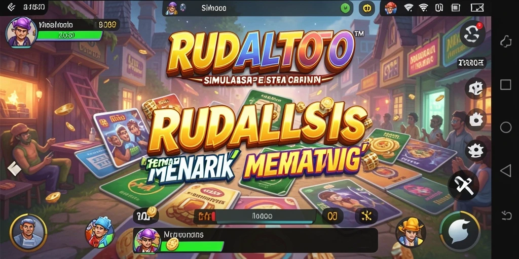 Screenshot RUDALTOTO menampilkan keseruan gameplay Simulation yang mendebarkan.